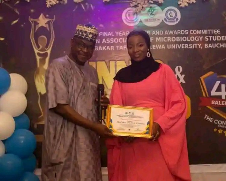 ATBU Microbiology Student Shines with Outstanding Academic Achievement