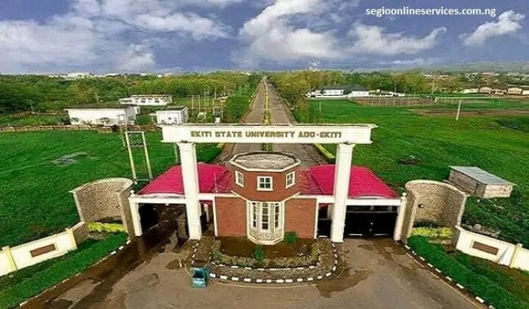 Ekiti State University Inducts 59 Graduate Nurses, Names Best Graduating Student