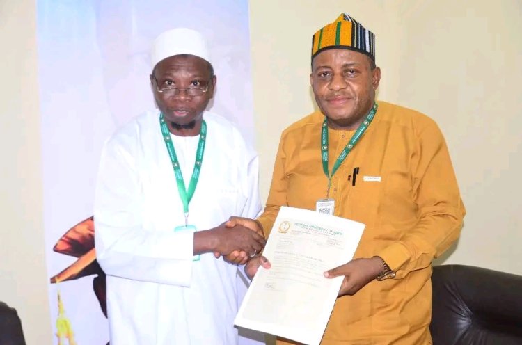 FULafia VC Presents Appointment Letters to New Deputy Vice-Chancellors