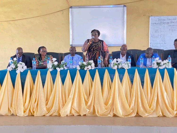 Faculty of Social Sciences, Nnamdi Azikiwe University, Pays Courtesy Visit to Vice-Chancellor
