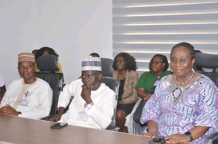 WASCAL Batch Six Students Visit FUTMINNA Vice-Chancellor