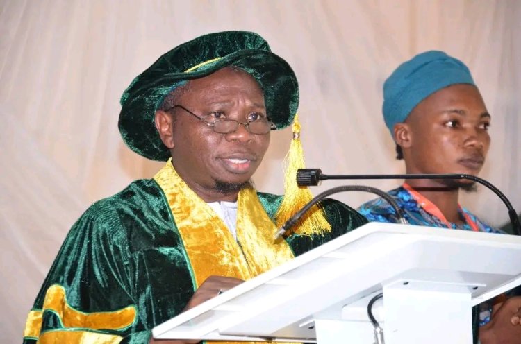 FULafia VC Praises Professor's Scholarly Contributions at Inaugural Lecture