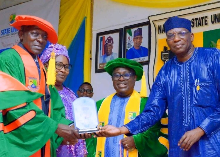 Prof. Barde Delivers 56th Nasarawa State University Inaugural Lecture