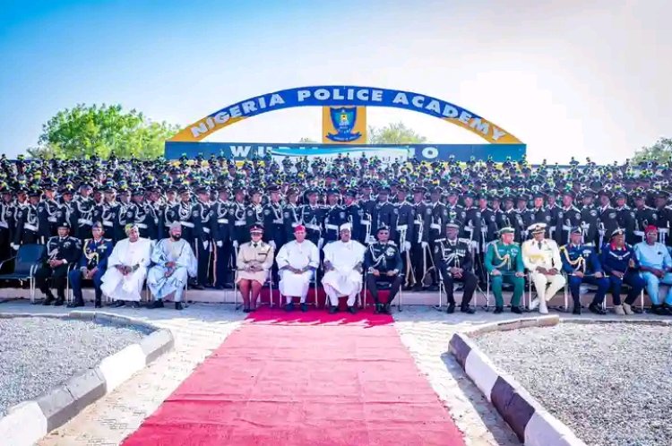 1,187 Cadets Graduate from Nigeria Police Academy, Commissioned as Assistant Superintendents of Police