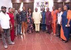 Nnamdi Azikiwe University Faculty of Physical Sciences Pays Courtesy Visit to Vice-Chancellor