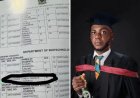 From Lodge Cleaner to First Class Graduate: Francis Chinedu Eneh Shatters Stereotypes at FUTO