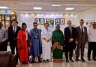 NSUK Vice-Chancellor Hosts Diplomats, Showcases Global Engagement