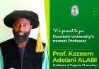 Fountain University Appoints First Professor of Organic Chemistry