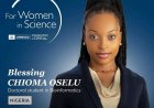 Covenant University’s CApIC-ACE Scholar Wins L’Oréal-UNESCO for Women in Science Award 2025