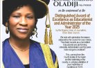 NUJ Ondo Honours FUTA Vice-Chancellor with Distinguished Educationist and Administrator Award