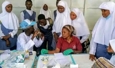 Newgate College of Health Technology Students Participate in 2025 World AIDS Day Commemoration