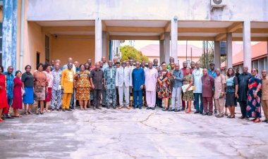 Akwa Ibom State Polytechnic Acting Rector Convenes Strategic Meeting with Academic Leaders