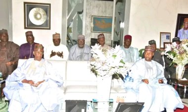 Zulum, UNIMAID VC, Former Vice-Chancellors Lead Appreciation Visit to Dr. Indimi Over N2bn Donation