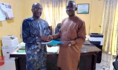 FUNAAB Postgraduate School Sees Leadership Transition: Prof. Gboyega Adebayo Hands Over to Prof. Olusiji Sowande