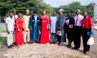 Caleb University VC Professor Asikhia Delivers Landmark Lecture on Eradicating African Poverty Through Functional Businesses at Babcock University