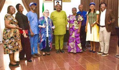 UNIZIK Vice-Chancellor Receives U.S. Consulate Public Affairs Officer