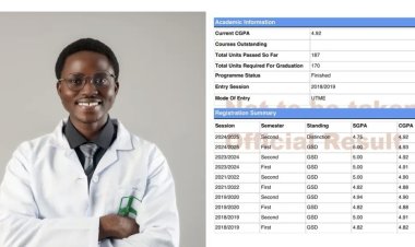 Pharmacist Jeremiah Samuel Emerges Best Graduating Student in UNILAG Faculty of Pharmacy
