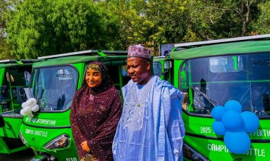 Minister of State for Education Launches Electric Tricycle Transport Scheme at BUK