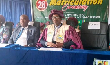 LASCOHET Inducts 768 Students at 26th Matriculation Ceremony