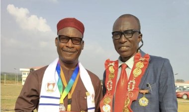 CIEEE Confers Highest Honour and Special Award on KSU, Kabba Vice-Chancellor
