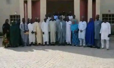 Yobe State Scholarship Board ES Visits Federal Polytechnic Damaturu Rector to Strengthen Collaboration