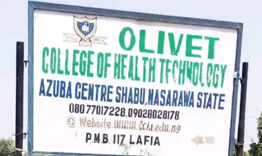 Olivet College of Health Technology Nasarawa Matriculates 114, Issues Strong Warning Against Cultism