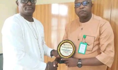 Federal Polytechnic of Oil and Gas Rector, Dr. Victor Okolobah, Honored for Educational Excellence and Financial Prudence