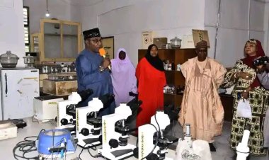 Taraba State University VC Visits ABU, Donates ₦500,000 to Botany Department