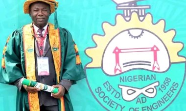 FUTA’s Prof. Adegoke Melodi Conferred Fellowship of Nigerian Society of Engineers