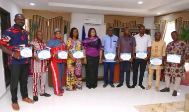 Federal Polytechnic Oko Staff Receive Career Coaching Certificates from Rector Dr. Awuzie