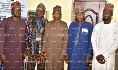 COCSON Confers Award Of Excellence On UNIMAID Vice-Chancellor