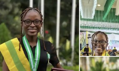 UDUS Alumna Grace Ike wins the Presidential NYSC National Honours Award