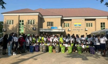 LASUED Human Kinetics and Health Education Students Lead Campus Sanitation Drive