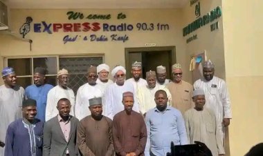 Elrazi Medical University Management Condoles with Express Radio Kano CEO Over the Loss of Dr. Kabir Usman Kabo