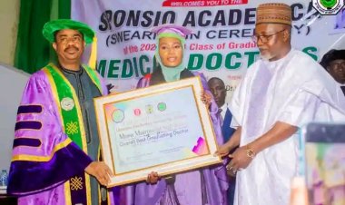 Dr. Maimunat Suleiman Emerges Overall Best Graduating Medical Student at UDUS