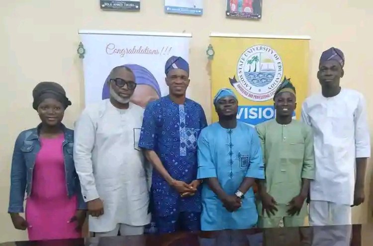 Lagos State University of Education Management Hosts Oto‑Awori Students’ Union Delegation