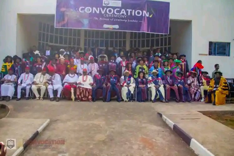 Admiralty University of Nigeria Graduates 72 'Luminary Leaders'