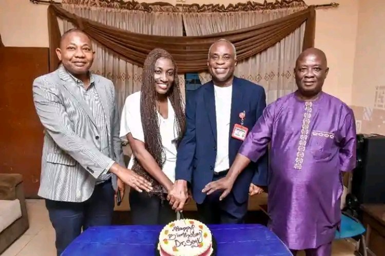 UCH Ibadan Chief Medical Director Celebrates Dr. Seyi Ojo's Birthday
