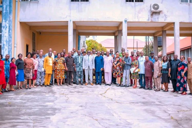 Akwa Ibom State Polytechnic Acting Rector Convenes Strategic Meeting with Academic Leaders