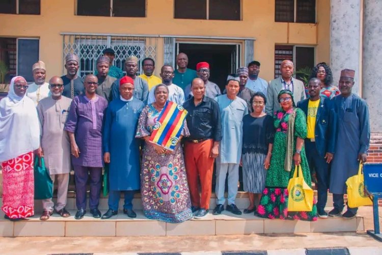 NAAT Delegation Commends COOU Vice-Chancellor for Leadership, Strengthens Ties with Academic Technologists