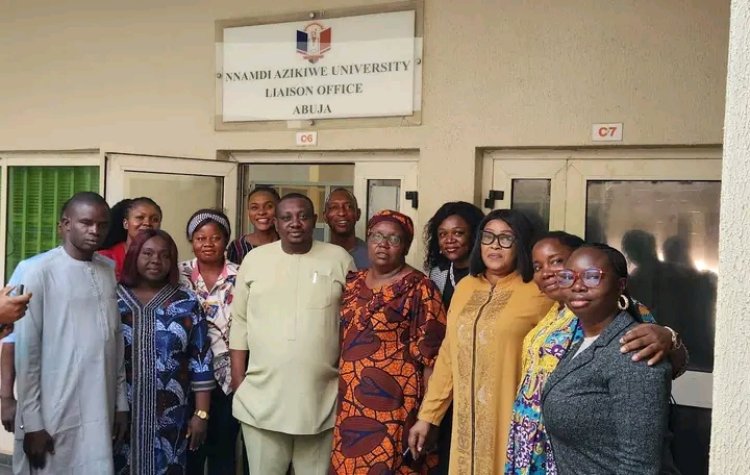 UNIZIK VC Pledges Support for Abuja Liaison Office