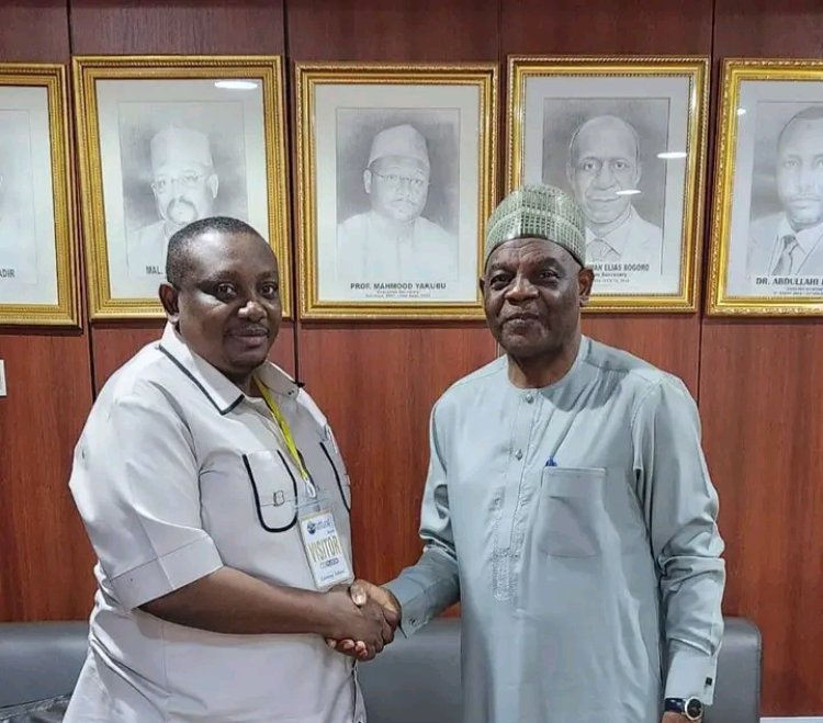 UNIZIK Vice-Chancellor Visits TETFund Boss, Seeks Support for Institutional Development