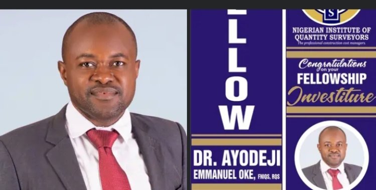 FUTA Scholar, Dr Ayodeji Oke, Wins Oxford AIG Public Leaders Programme Scholarship