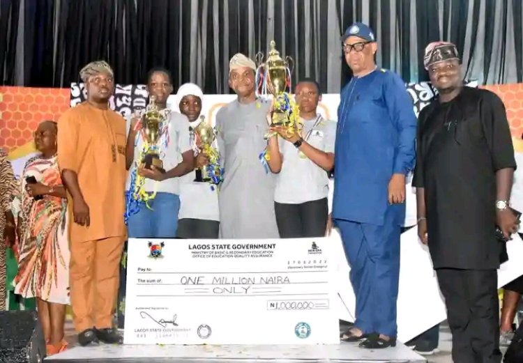 Education District II Dominates 21st Lagos State Spelling Bee, Produces One-Day Governor