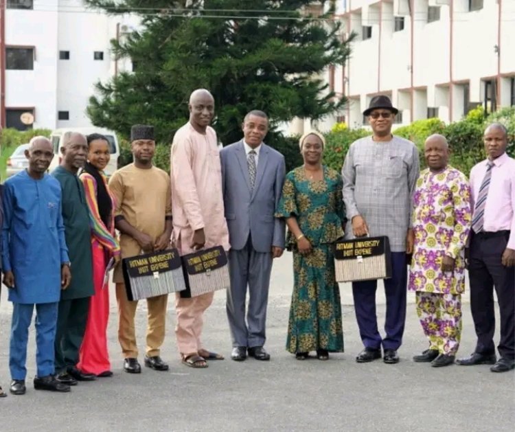 Ritman University Hosts NUC Accreditation Team for B.Sc Industrial Chemistry Programme