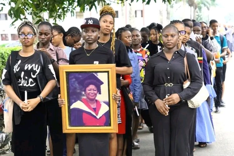 Ritman University Holds Candlelight Procession in Honour of Late Dr. (Mrs.) Grace Emmanuel Essien