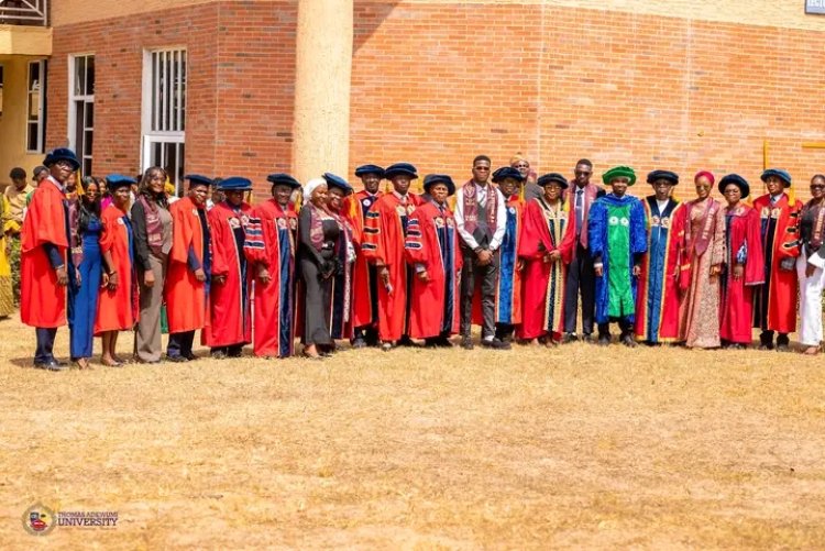 Thomas Adewumi University Inducts Maiden Set of Physiotherapy Graduates