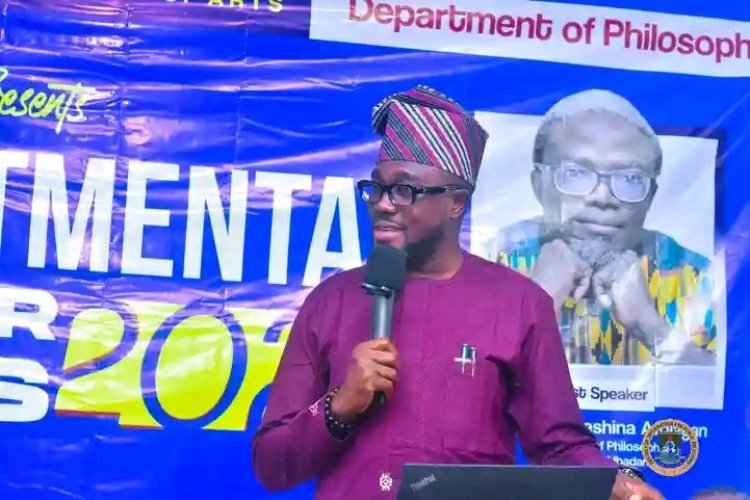 LASU Philosophy Department Calls for Redefinition of African Thought in Knowledge Production
