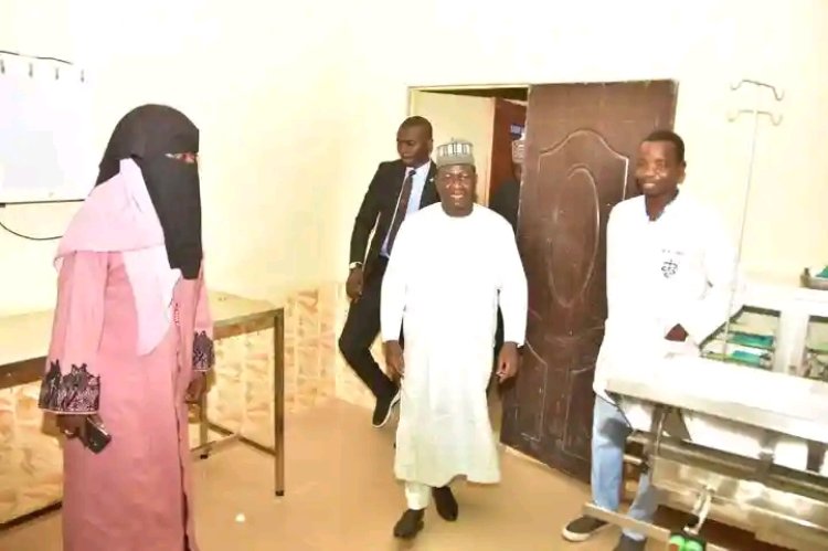 University of Maiduguri Vice-Chancellor Inspects New VTH Equipment and Engineering Facilities