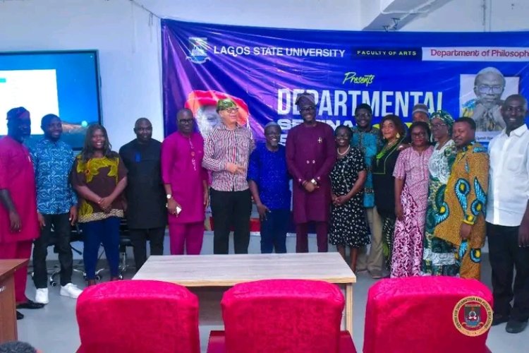 LASU Philosophy Department Hosts 2025 Lecture Series, Advocates Redefinition of African Knowledge Production